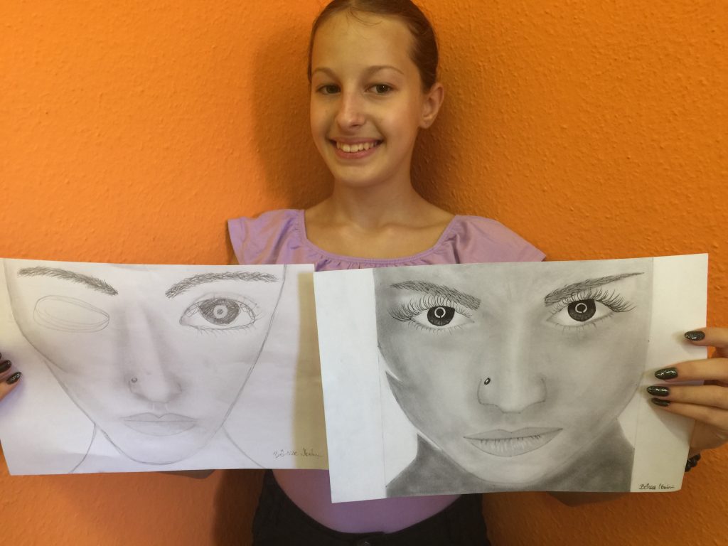 Jobb agyféltekés gyermek rajztábor kezdőknek