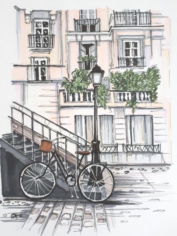 urban sketching város rajzok (9)