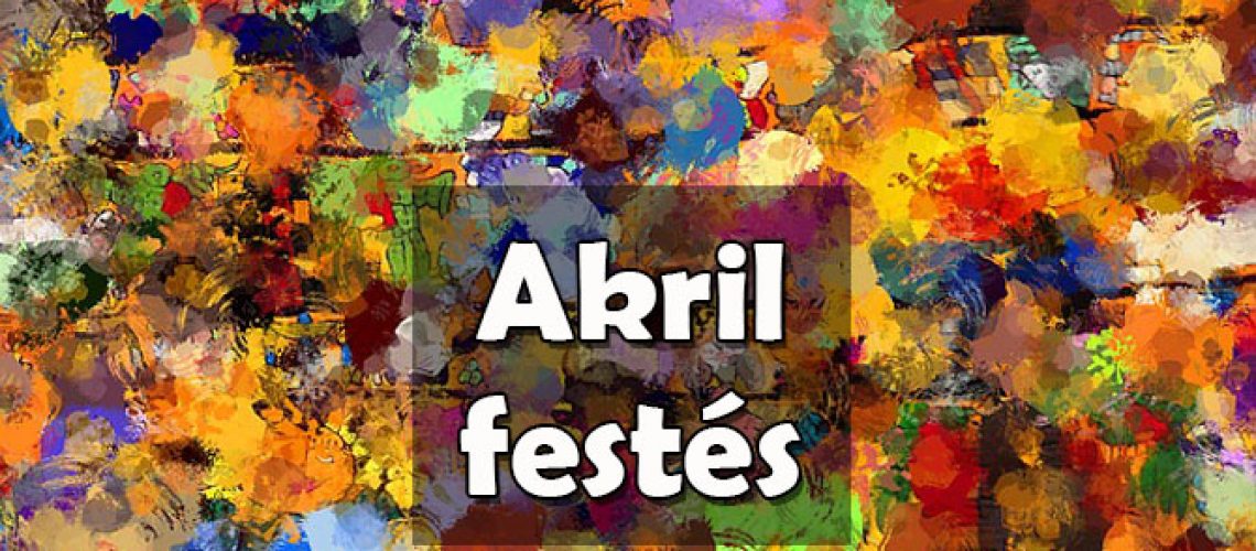 akril festés