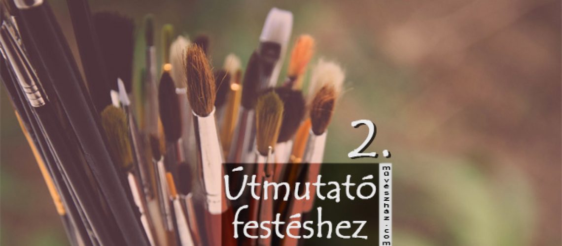 akril festék használata